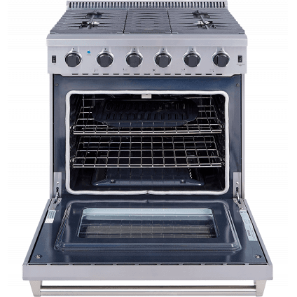 Thor Kitchen LRG3001U Thor Kitchen - 30 Inch Professional Gas Range In Stainless Steel