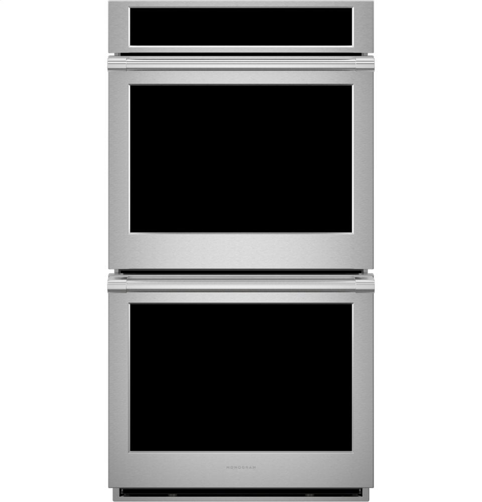 Monogram ZKD90DPSNSS Monogram 27" Smart Electric Convection Double Wall Oven Statement Collection