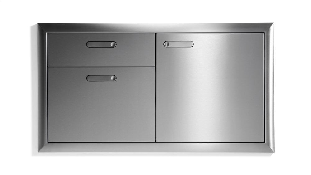 Lynx LSA424 42" Storage Door & Double Drawer