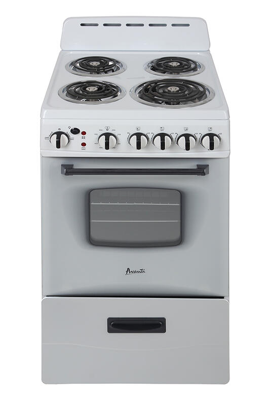 Avanti ERU200P0W 20" Electric Range