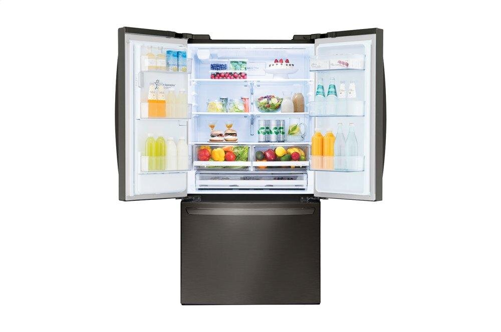 Lg LFXC22526D 22 Cu. Ft. Smart Wi-Fi Enabled French Door Counter-Depth Refrigerator