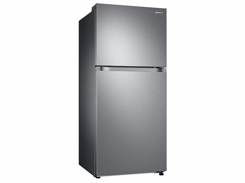 Samsung RT18M6215SR 18 Cu. Ft. Top Freezer Refrigerator With Flexzone&#8482; And Ice Maker In Stainless Steel