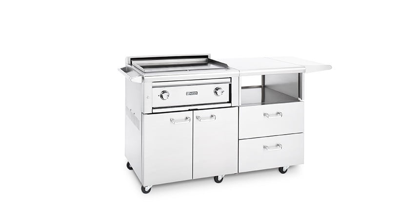 Lynx L30AGMLP 30" Asado Grill On Mobile Kitchen Cart (L30Ag-M)