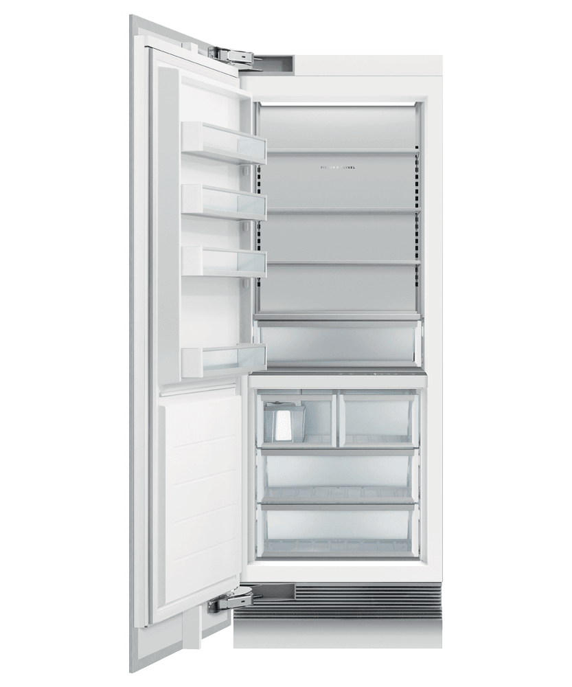 Fisher & Paykel RS3084FLJ1 Integrated Column Freezer, 30", Ice