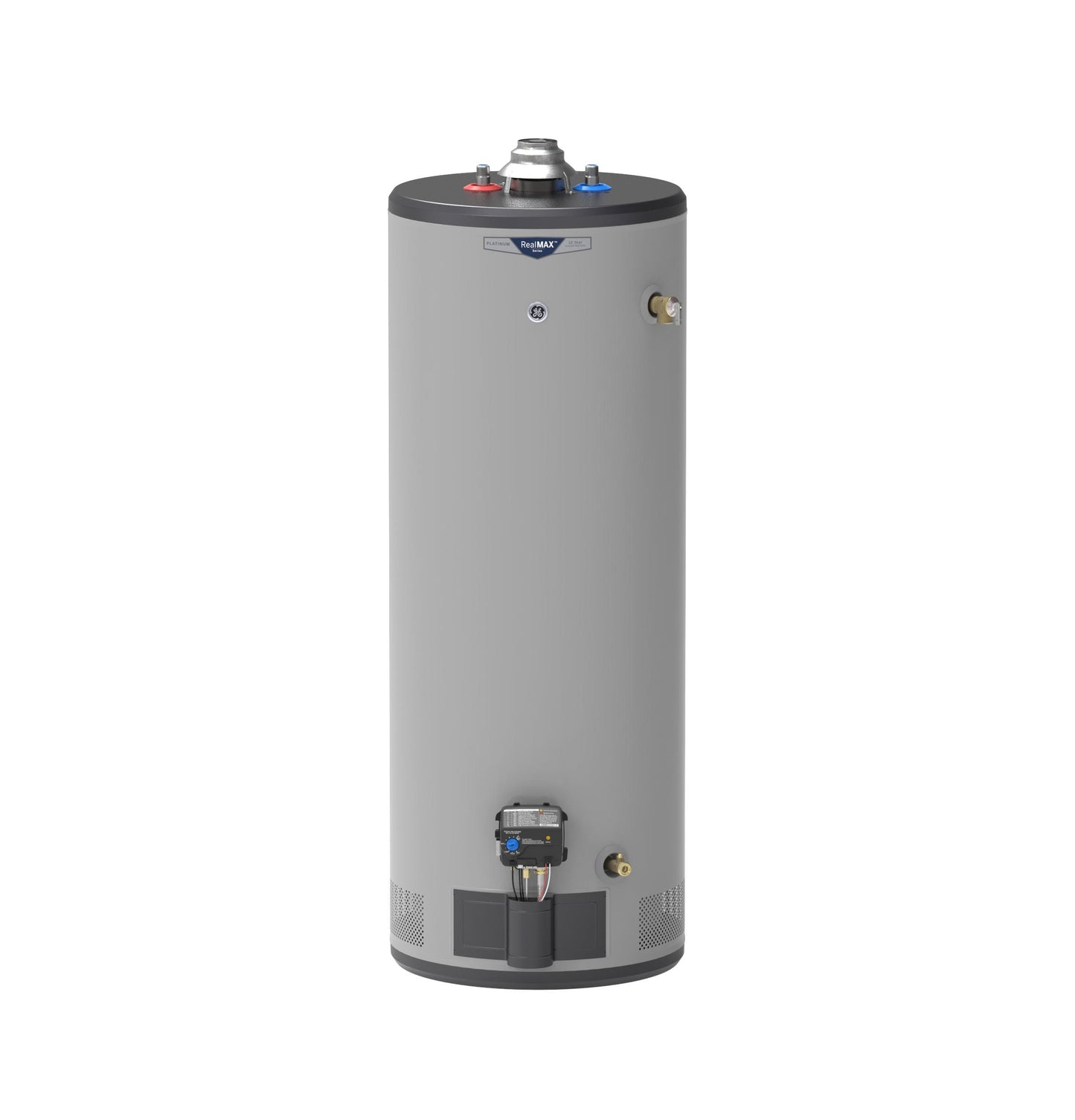 Ge Appliances GP50T12BXR Ge Realmax Platinum 50-Gallon Tall Liquid Propane Atmospheric Water Heater