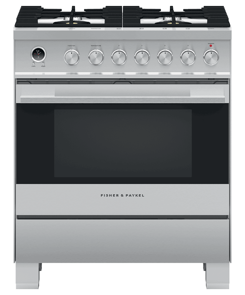 Fisher & Paykel OR30SDG6X1 Dual Fuel Range 30", Self-Cleaning