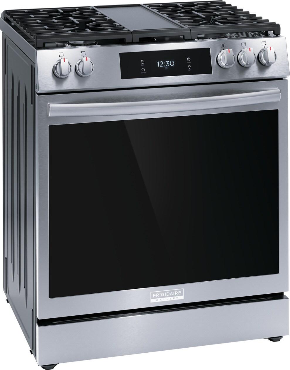 Frigidaire GCFG3060BF Frigidaire Gallery 30" Front Control Gas Range With Total Convection