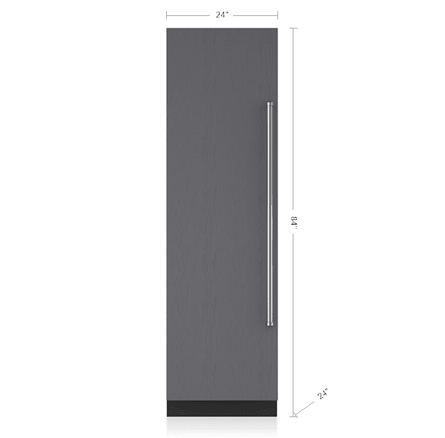 Sub-Zero IC24RLH 24" Designer Column Refrigerator - Panel Ready