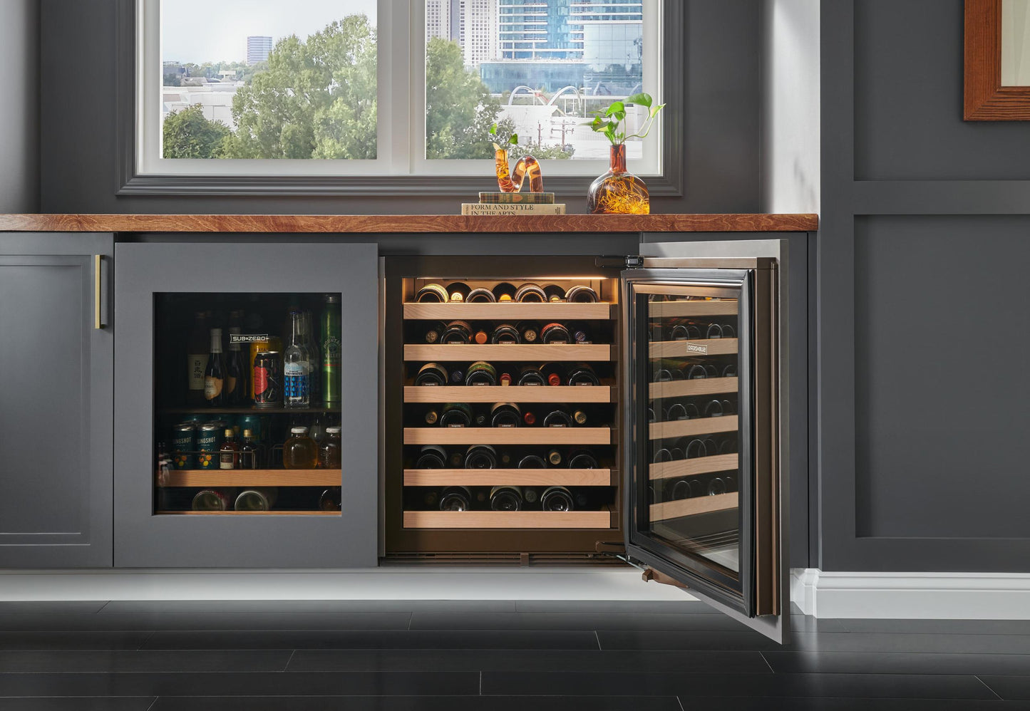 Sub-Zero DEU2450WADAL 24" Designer Undercounter Ada Height Wine Storage - Panel Ready