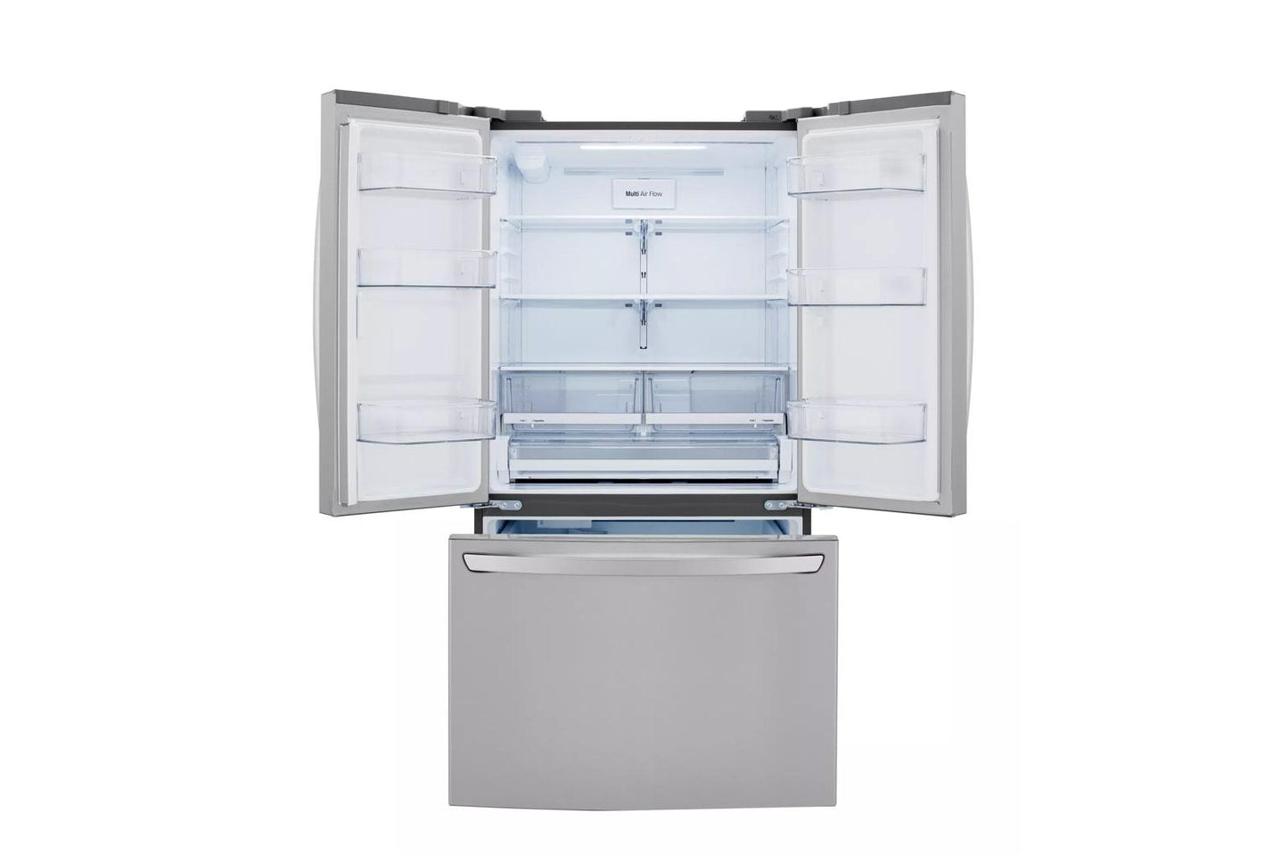 Lg LRFCC23D6S 23 Cu.Ft French Door, Counter-Depth, Non Dispense Refrigerator