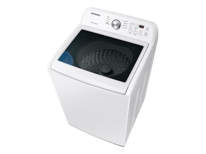 Samsung WA44A3205AW 4.4 Cu. Ft. Top Load Washer With Activewave&#8482; Agitator And Soft-Close Lid In White