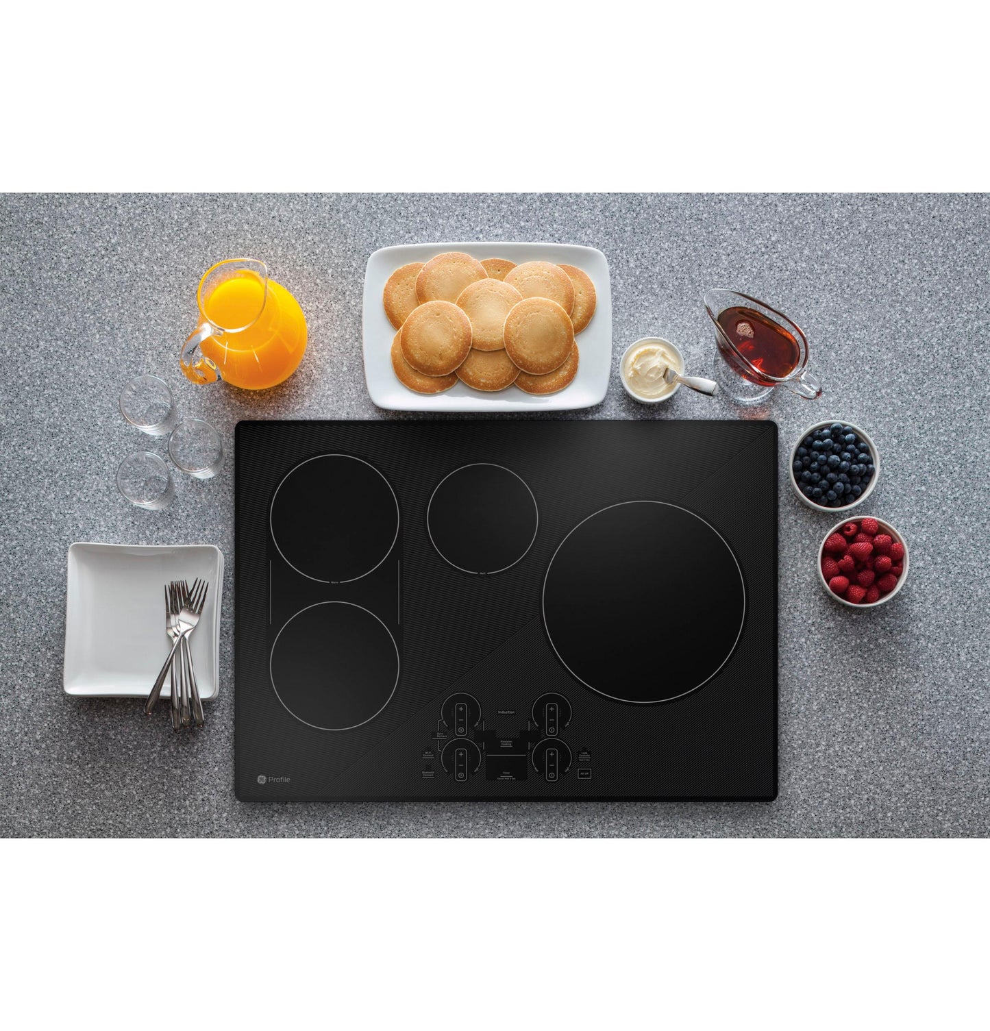 Ge Appliances PHP9030DTBB Ge Profile&#8482; 30" Built-In Touch Control Induction Cooktop