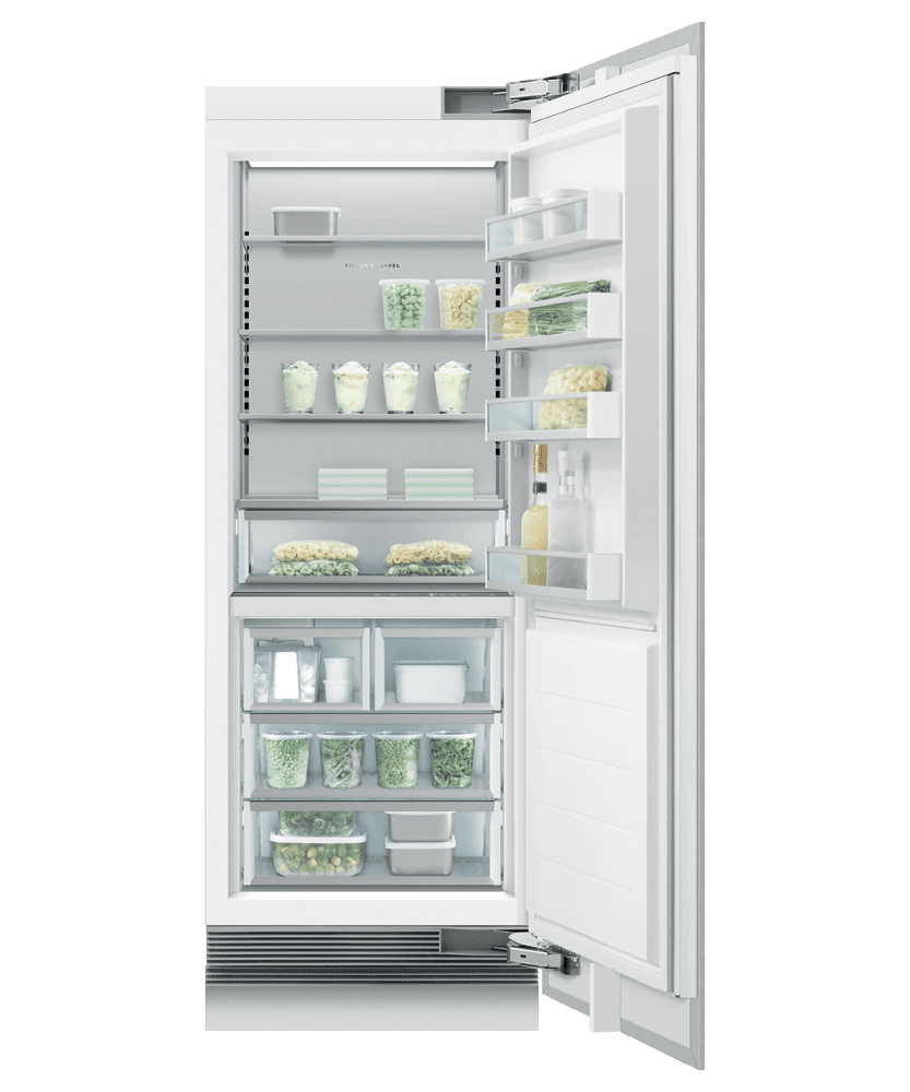 Fisher & Paykel RS3084FRJ1 Integrated Column Freezer, 30", Ice