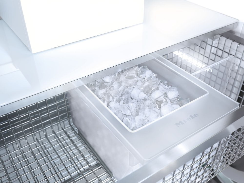 Miele F2461VI F 2461 Vi - Mastercool&#8482; Freezer Integrated Icemaker Features Separate Water And Ice Dispensers.