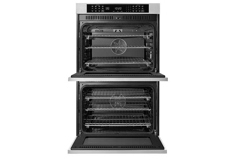 Dacor HWO230FS 30" Double Wall Oven, Silver Stainless Steel With Flush Handle