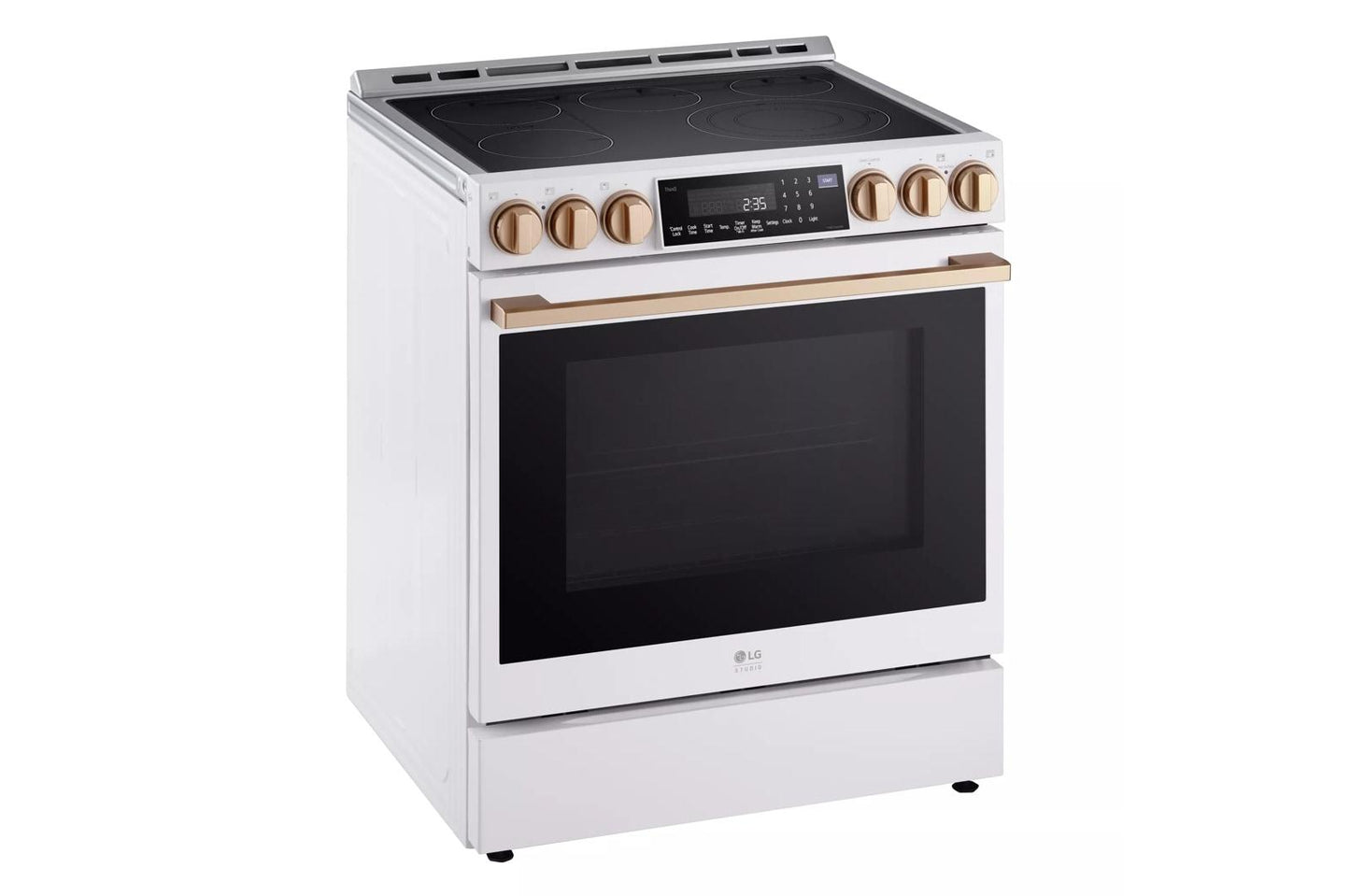 Lg LSES6338N Lg Studio 6.3 Cu. Ft. Instaview® Electric Slide-In Range With Probake Convection® And Air Fry