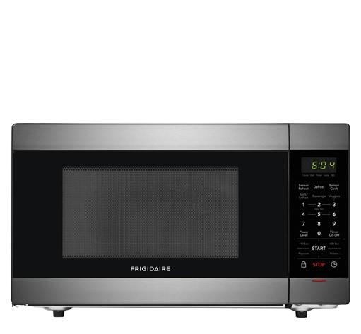 Frigidaire 1.4 cu. ft. Countertop Microwave Oven Black Stainless Steel 