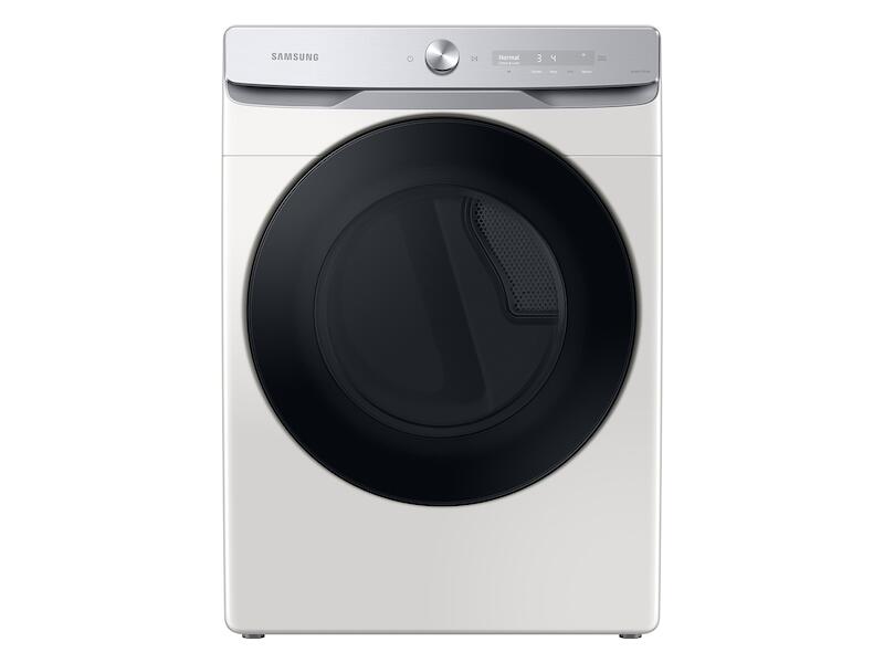 Samsung DVE50A8600E 7.5 Cu. Ft. Smart Dial Electric Dryer With Super Speed Dry In Ivory