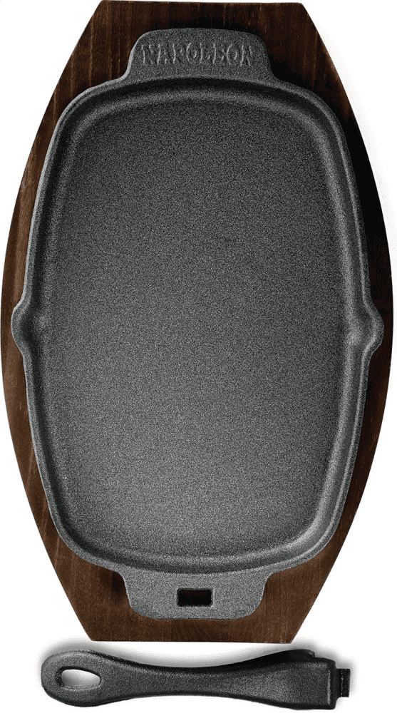 Napoleon Bbq 56008 Cast Iron Sizzle Platter