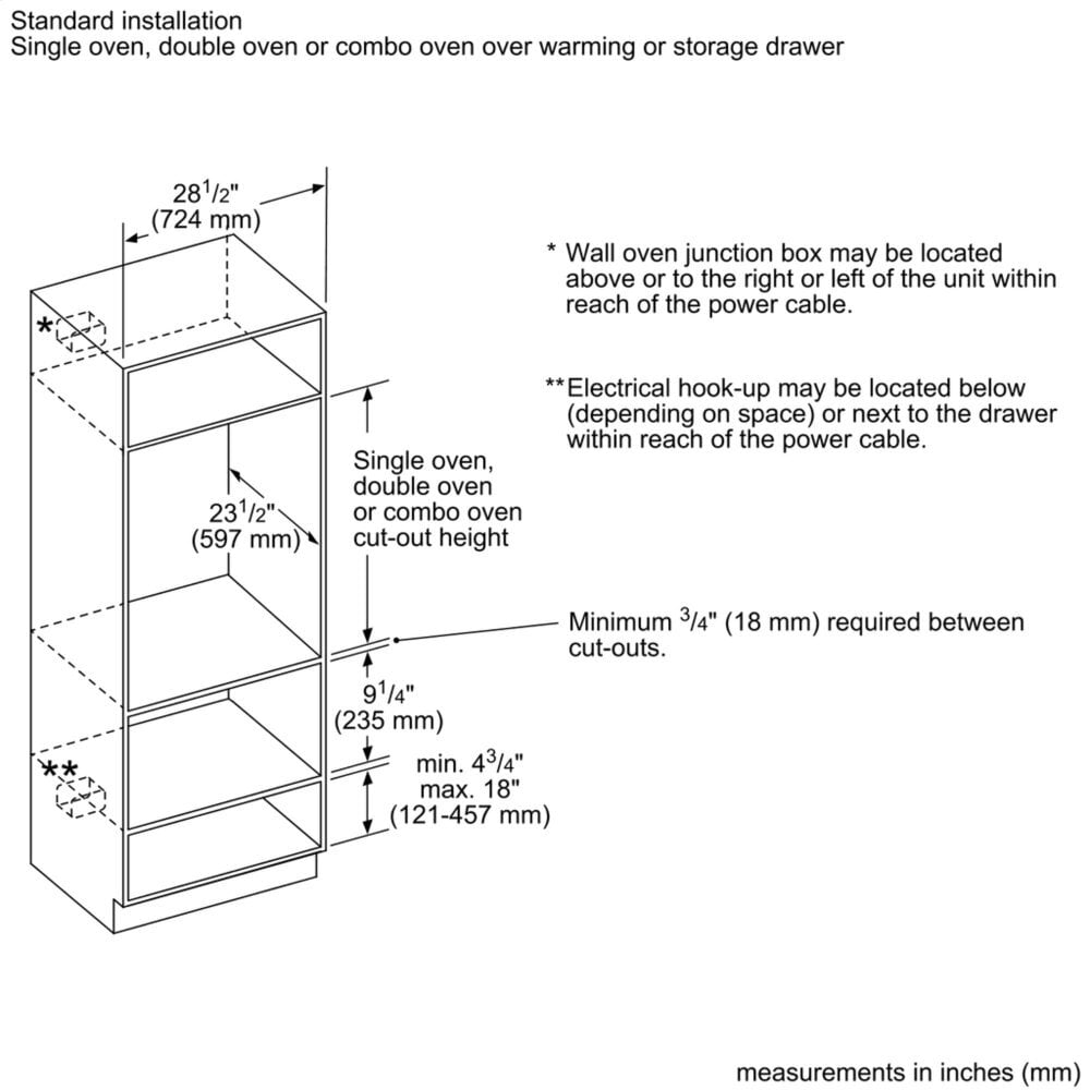 Thermador SD30WC 30-Inch Storage Drawer With Push To Open