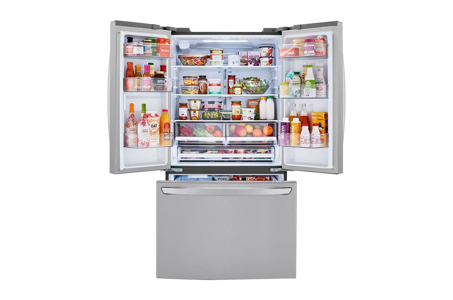 Lg LRFCS29D6S 29 Cu. Ft. Smart French Door Refrigerator