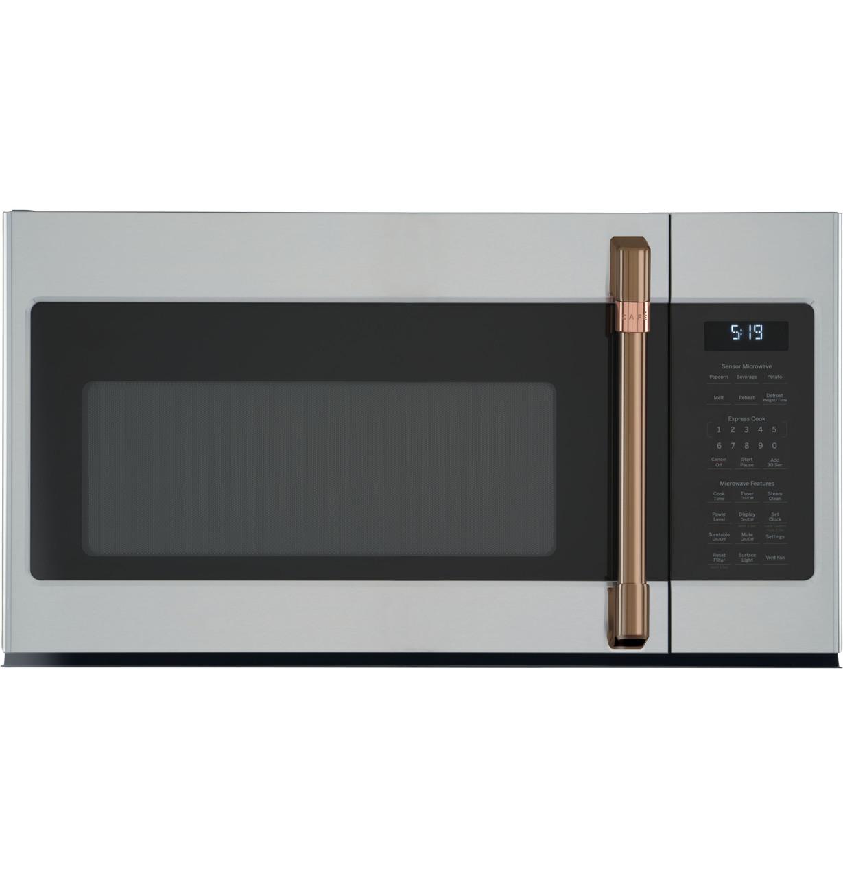 Cafe CVM519P2PS1 Café&#8482; 1.9 Cu. Ft. Over-The-Range Microwave Oven