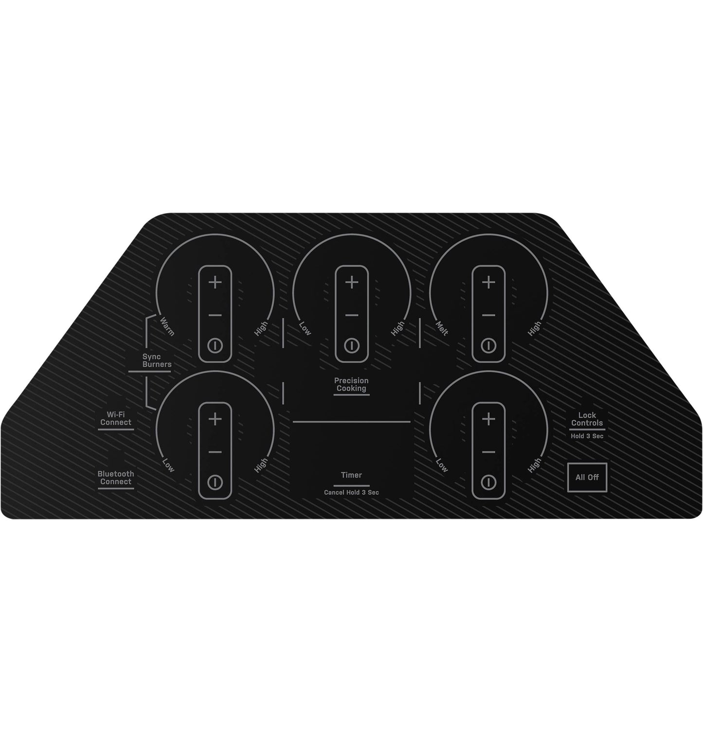 Ge Appliances PHP9036DTBB Ge Profile&#8482; 36" Built-In Touch Control Induction Cooktop