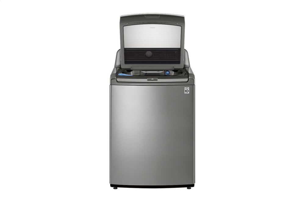 Lg WT7305CV 4.8 Cu. Ft. Mega Capacity Smart Wi-Fi Enabled Top Load Washer With Agitator And Turbowash3D&#8482; Technology