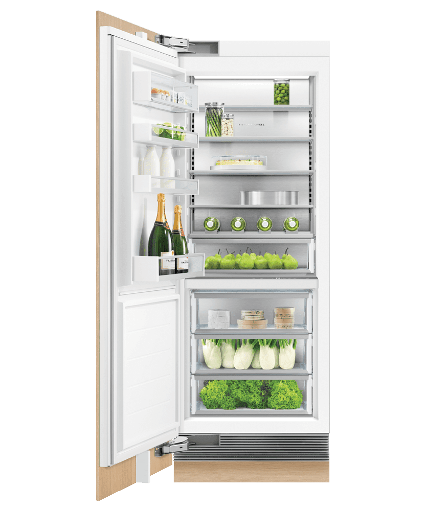 Fisher & Paykel RS3084SLK1 Integrated Column Refrigerator, 30"