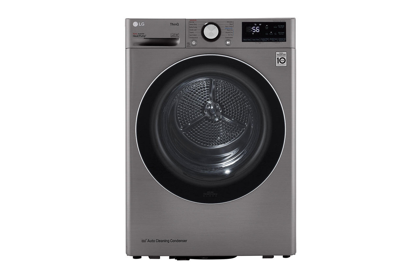 Lg DLHC1455V 4.2 Cu.Ft. Smart Wi-Fi Enabled Compact Front Load Dryer With Dual Inverter Heatpump&#8482; Technology