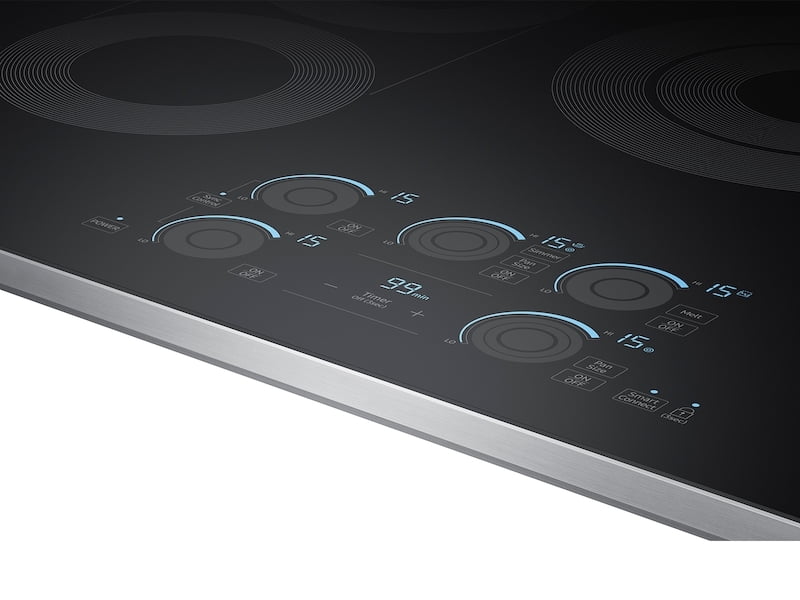 Samsung NZ30K7570RS 30" Electric Cooktop With Sync Elements In Stainless Steel