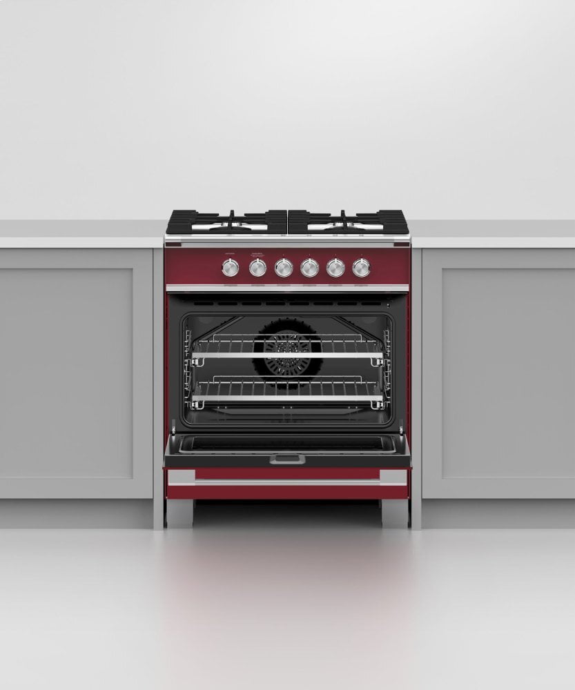 Fisher & Paykel OR30SCG4R1 Gas Range, 30", 4 Burners