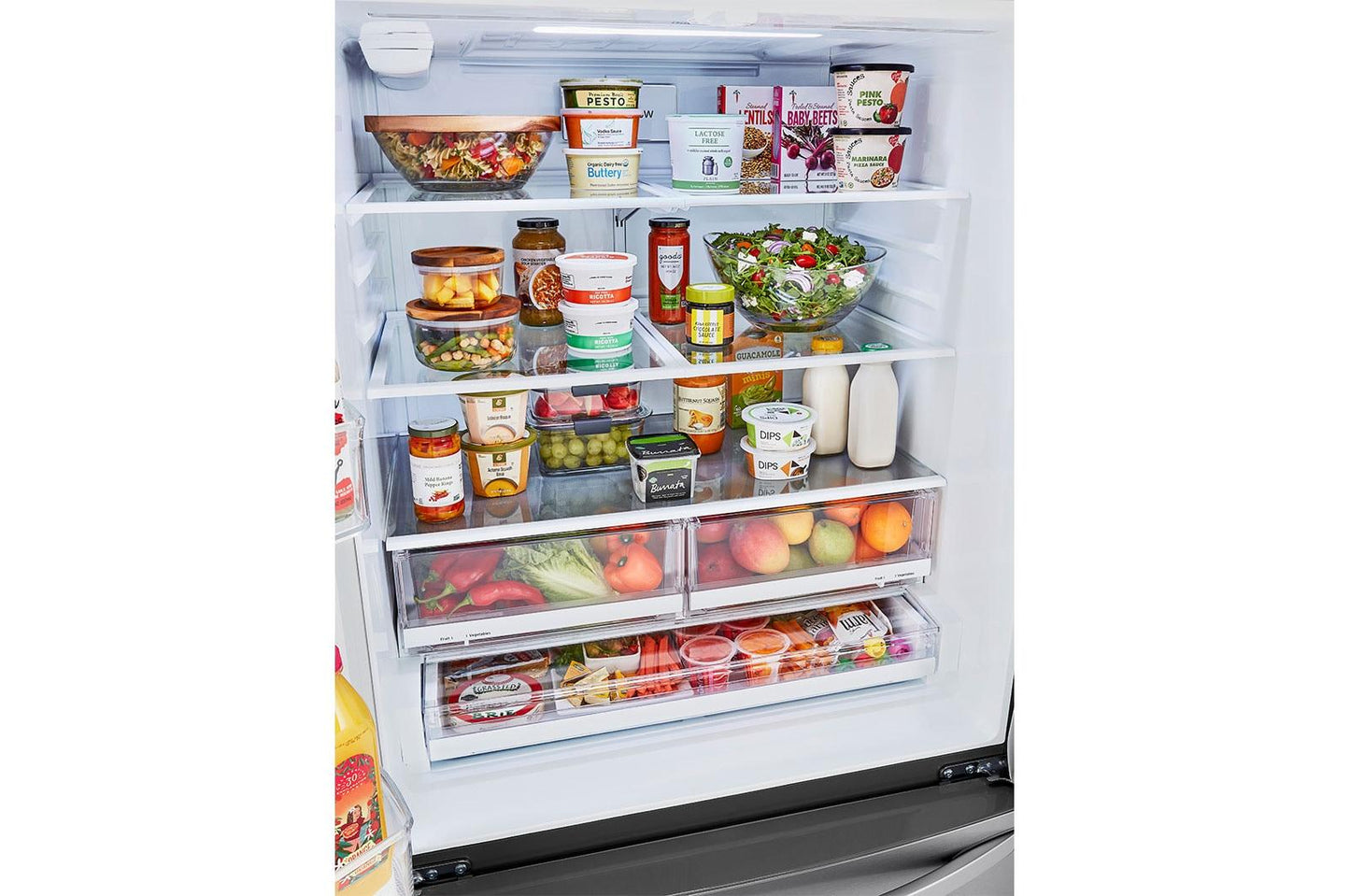 Lg LRFCS29D6S 29 Cu. Ft. Smart French Door Refrigerator