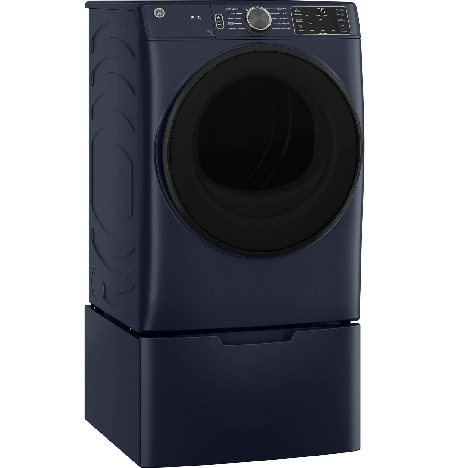 Ge Appliances GFD55ESPRRS Ge® 7.8 Cu. Ft. Capacity Smart Front Load Electric Dryer With Sanitize Cycle