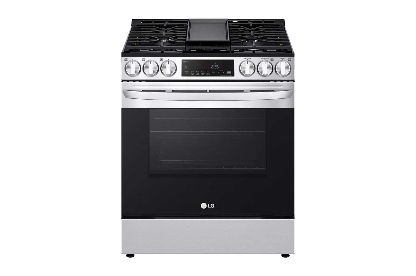 Lg LSGL5833F 5.8 Cu Ft. Smart Wi-Fi Enabled Fan Convection Gas Slide-In Range With Air Fry & Easyclean®