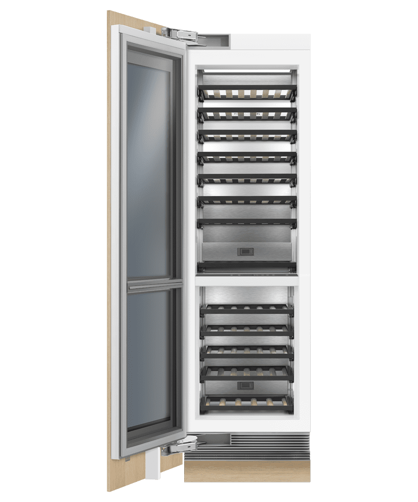 Fisher & Paykel RS2484VL2K1 Integrated Column Wine Cabinet, 24"