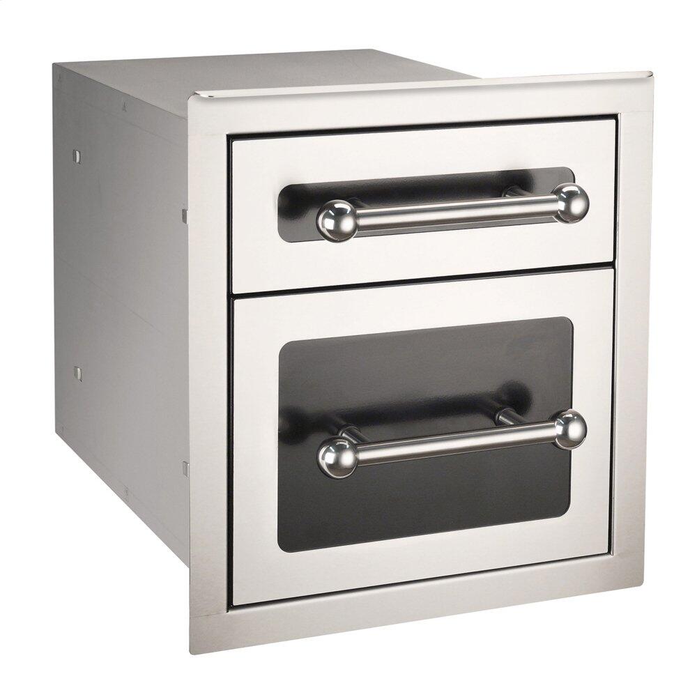 Fire Magic 53802HSC Black Diamond Double Drawer