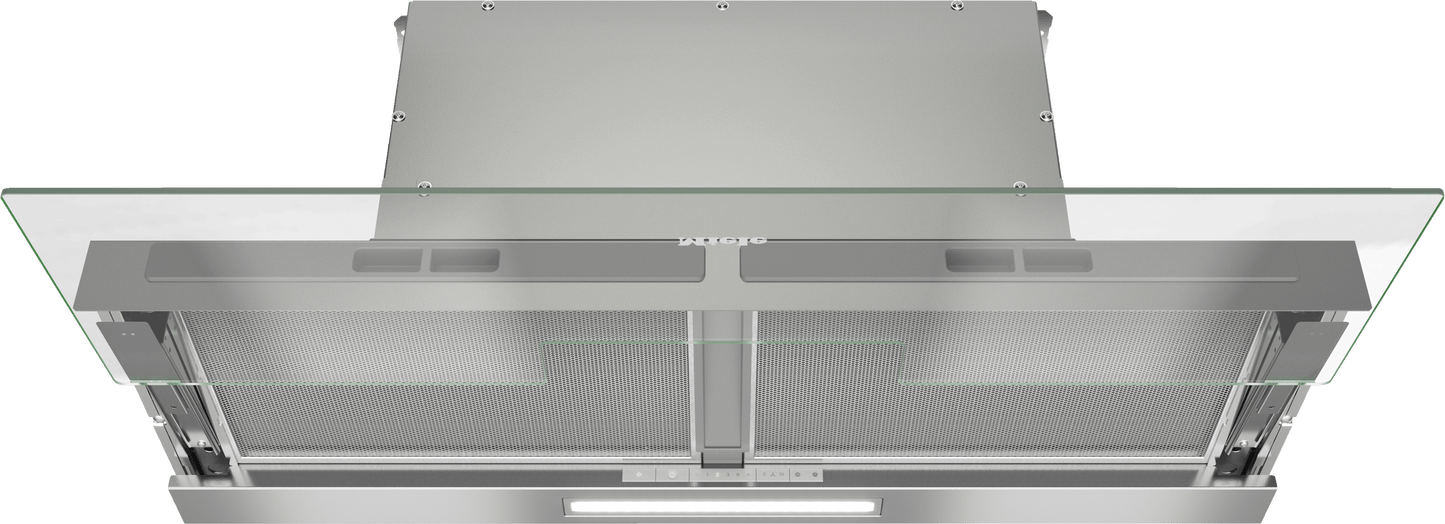 Miele DAS4940TRANSPGLASS Das 4940 - Built-In Ventilation Hood For Installation In Narrow Upper Cabinets With Easyswitch Controls