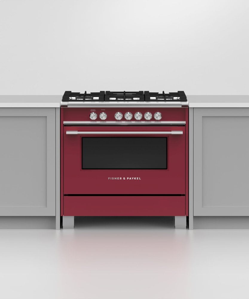 Fisher & Paykel OR36SCG4R1 Gas Range, 36", 5 Burners