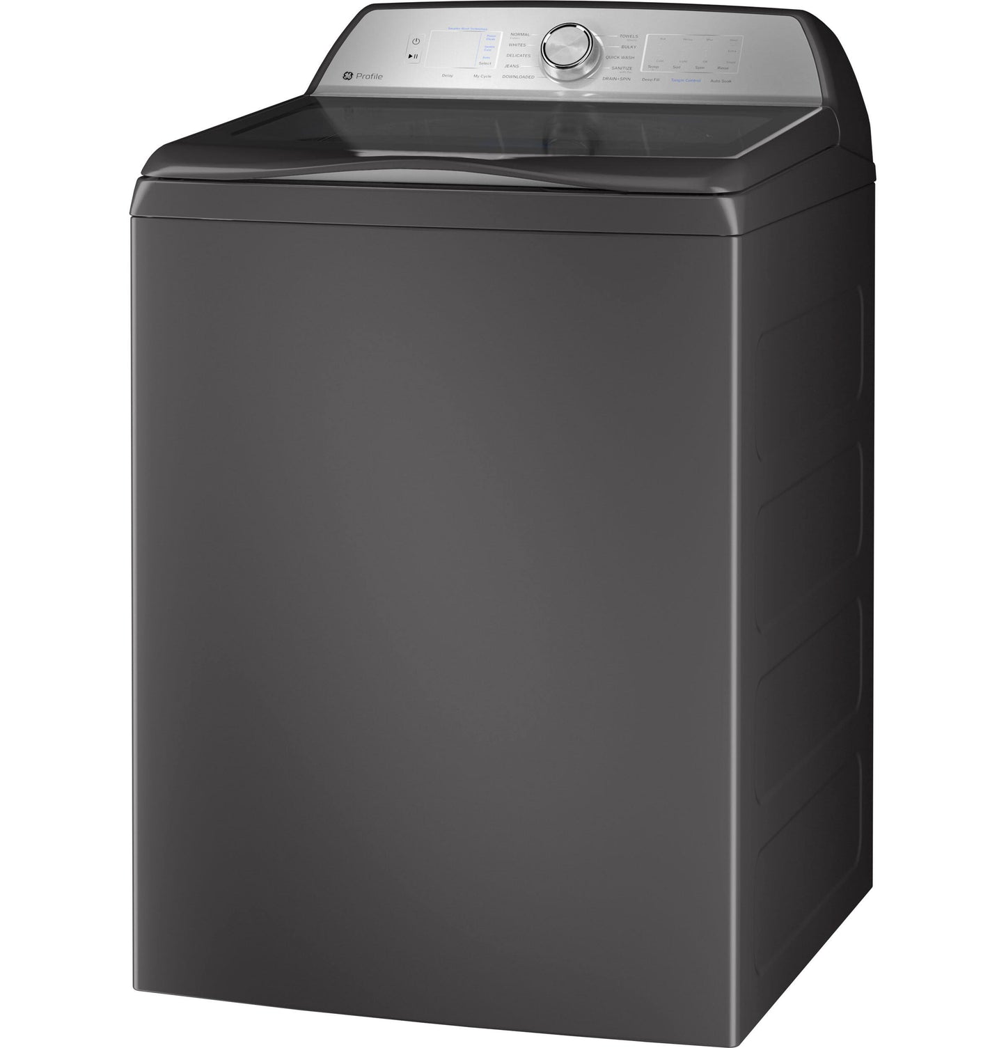 Ge Appliances PTW605BPRDG Ge Profile&#8482; 4.9 Cu. Ft. Capacity Washer With Smarter Wash Technology And Flexdispense&#8482;