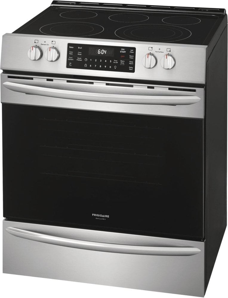 Frigidaire FGEH3047VF Frigidaire Gallery 30'' Front Control Electric Range With Air Fry