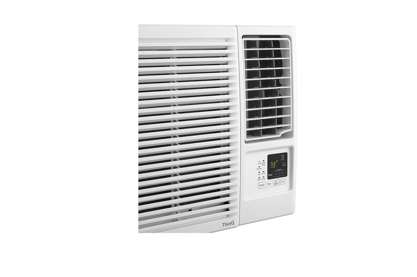 Lg LW8021HRSM 7,500 Btu Smart Wi-Fi Enabled Window Air Conditioner, Cooling & Heating