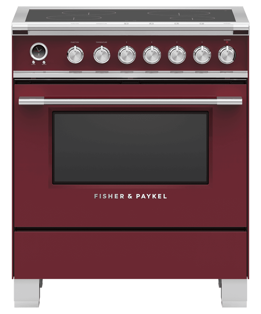 Fisher & Paykel OR30SCI6R1 Induction Range, 30", 4 Zones, Self-Cleaning