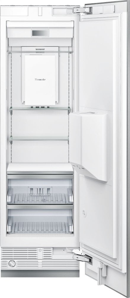 Thermador T24ID900RP 24-Inch Built-In Panel Ready Freezer Column With Ice & Water Dispenser, Right Side Door Swing