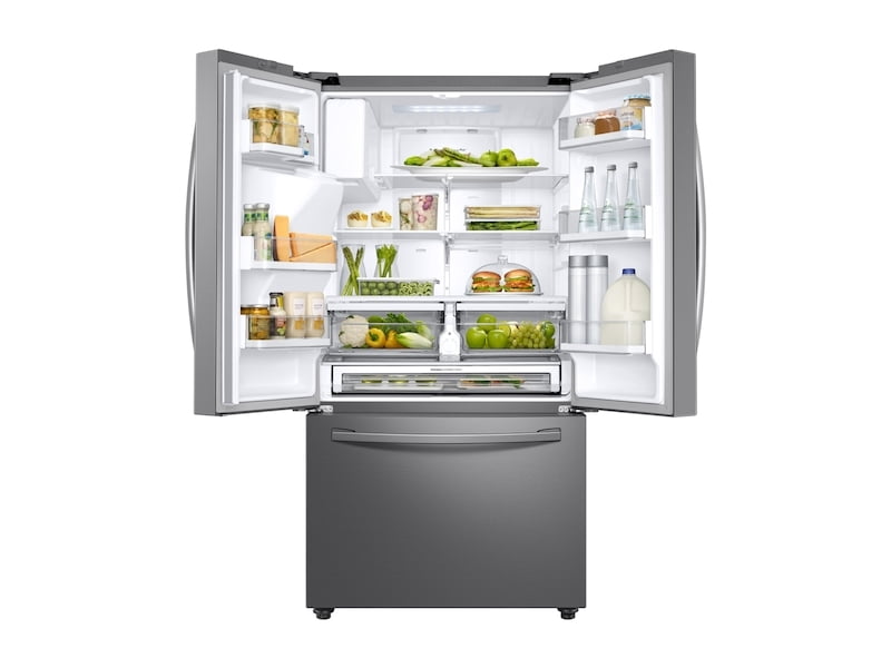 Samsung RF28R6201SR 28 Cu. Ft. 3-Door French Door, Full Depth Refrigerator With Coolselect Pantry&#8482; In Stainless Steel