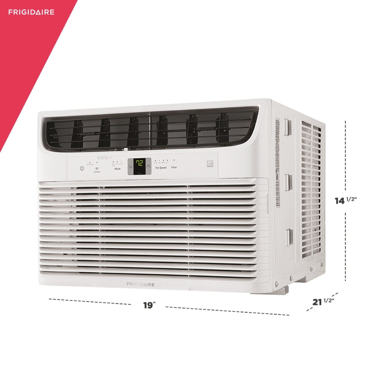 Frigidaire FHWW123WBE Frigidaire 12,000 Btu Connected Window-Mounted Room Air Conditioner