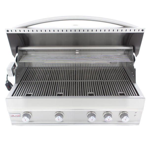 Blaze Grills BLZ4PROLP Blaze Professional 44-Inch 4 Burner Built-In Gas Grill With Rear Infrared Burner - Liquid Propane