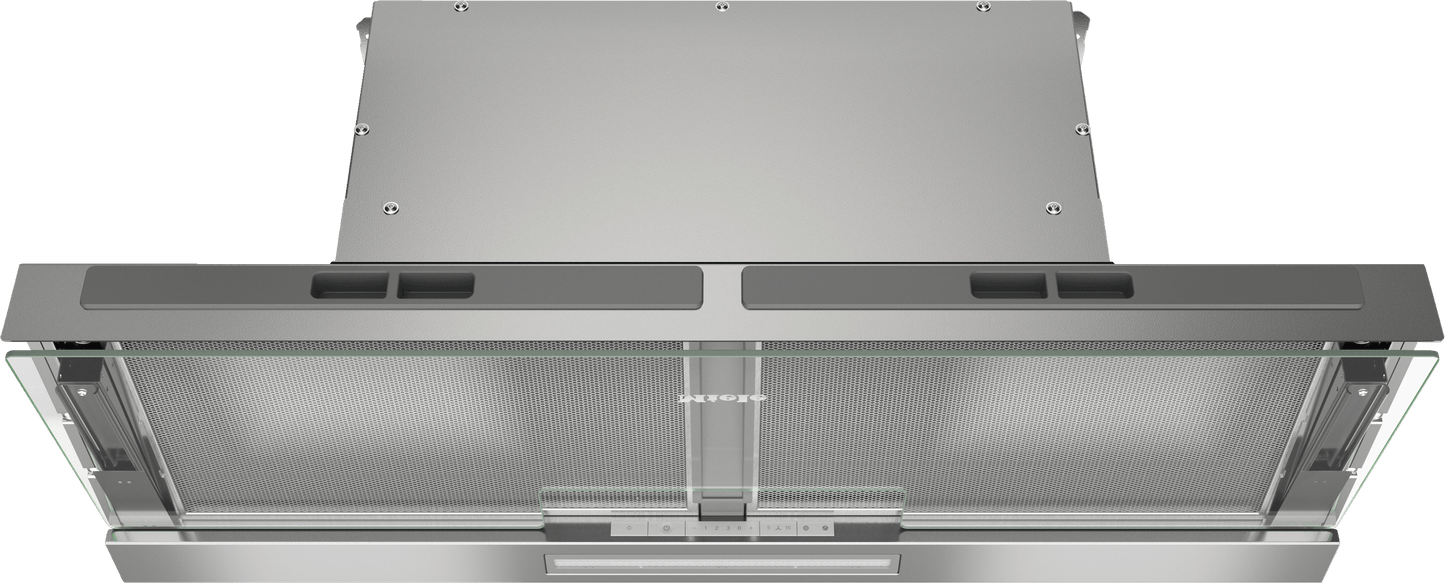 Miele DAS4940TRANSPGLASS Das 4940 - Built-In Ventilation Hood For Installation In Narrow Upper Cabinets With Easyswitch Controls