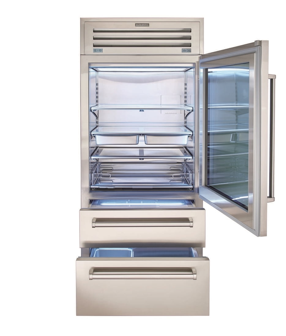 Sub-Zero PRO3650GLH 36" Pro Refrigerator/Freezer With Glass Door