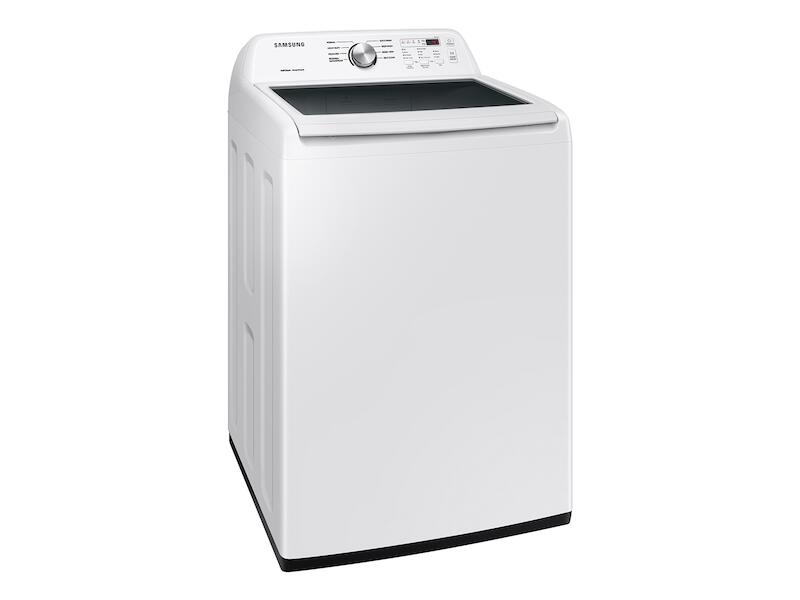 Samsung WA44A3205AW 4.4 Cu. Ft. Top Load Washer With Activewave&#8482; Agitator And Soft-Close Lid In White